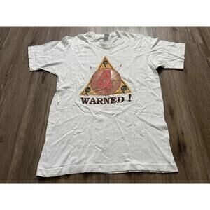 1995 Chicago Bulls 4 Peat Championship Rings  Warned T-Shirt  L